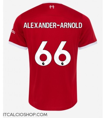 Liverpool Alexander-Arnold #66 Prima Maglia 2023-24 Manica Corta